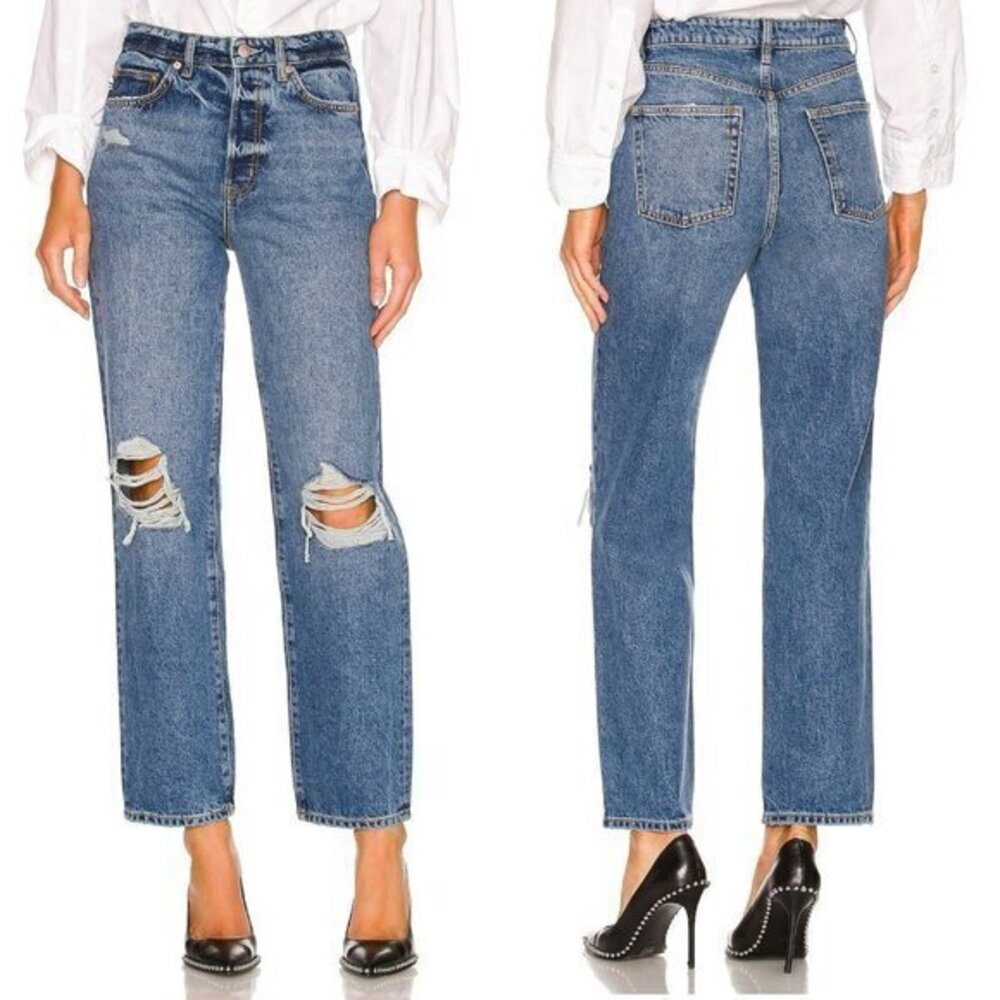 Lovers and Friends Ryan High Rise Loose Straight Jean - Palm Canyon